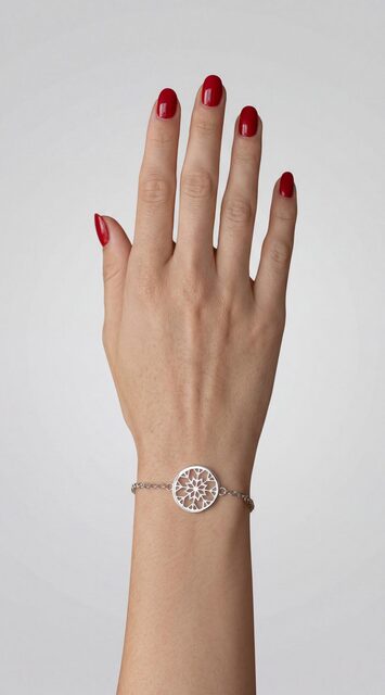 Bracelet Snowflake Circle MINI 1 – chain