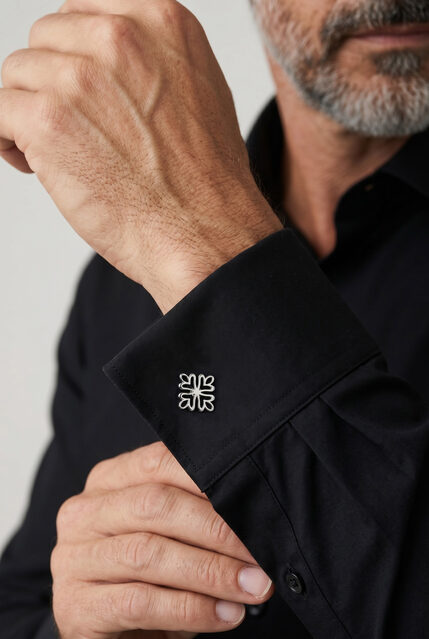Trakovice flower 3 – cufflinks
