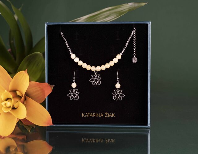 narcis mini _2 set kalcit nahrelnik