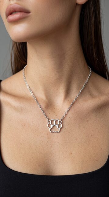 Pendant cat paw Izi 2