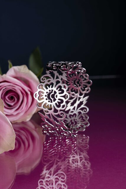 Bracelet blueprint flower ornament 1 – band