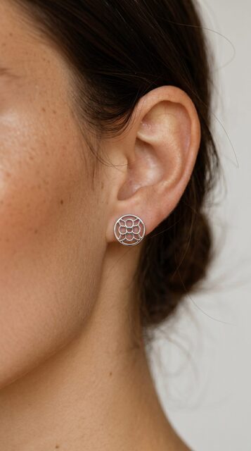 Studs – blueprint flower 2