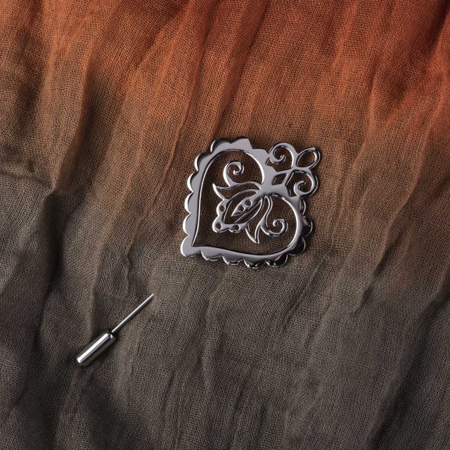 Brooch cifer heart 1