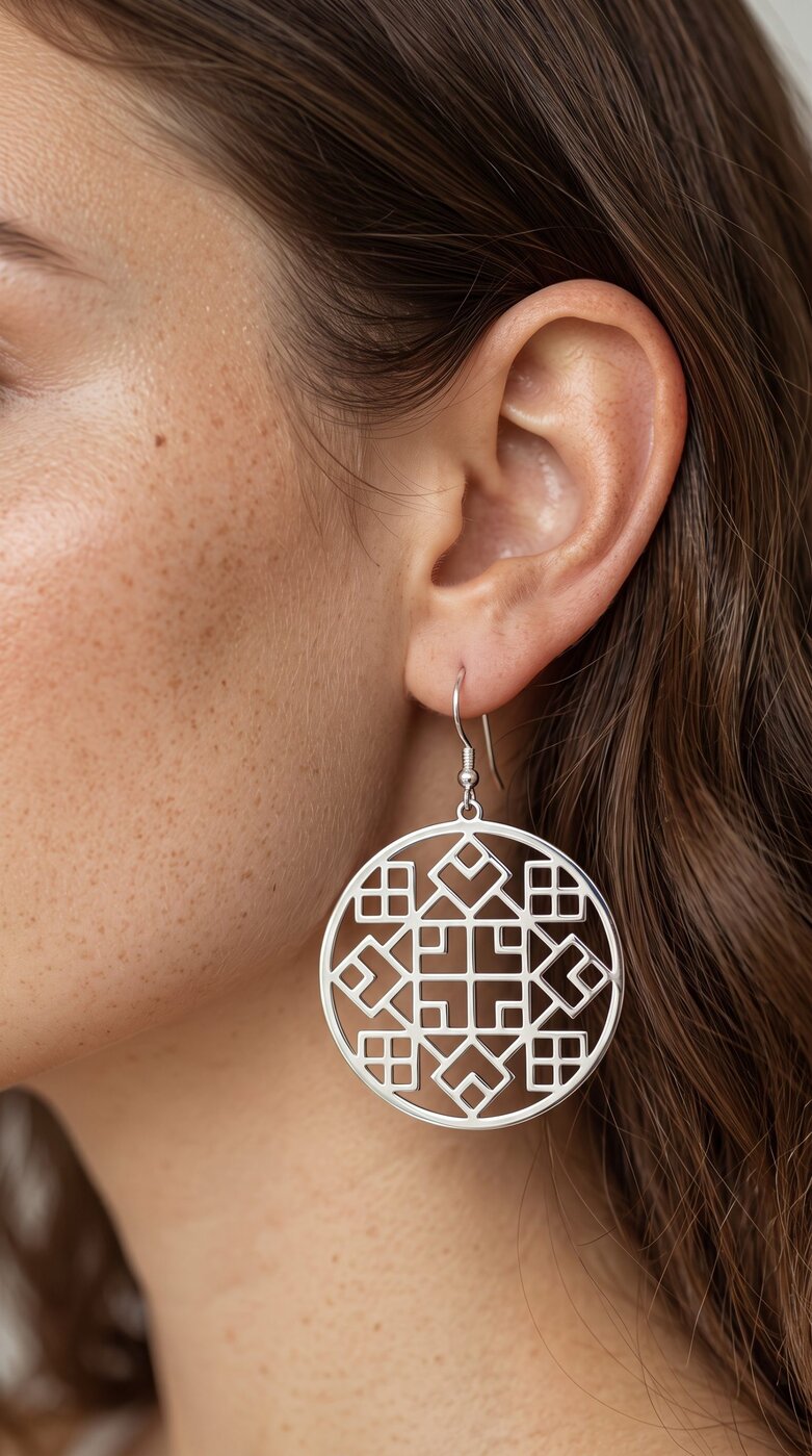 Earrings novohrad – circle 3