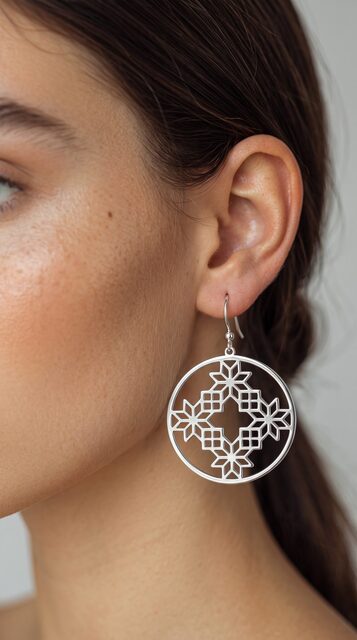 Earrings novohrad – circle 2
