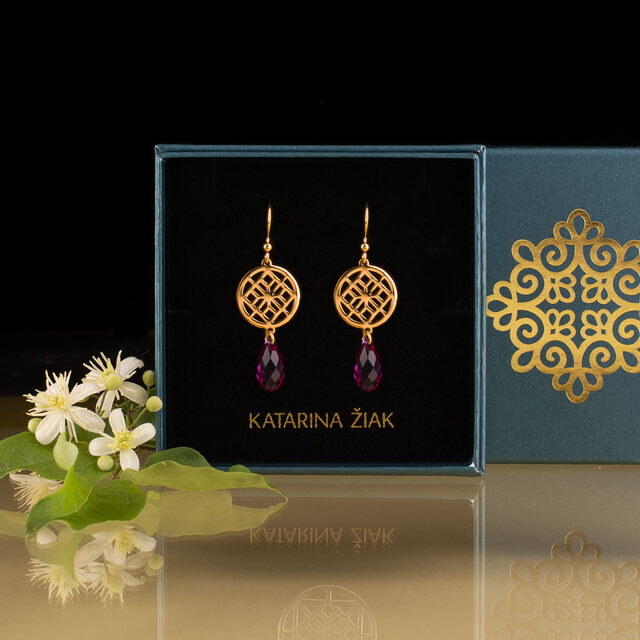 Náušnice gatra 1 – Swarovski
