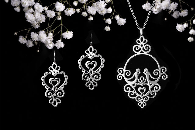 Set Ornamentika – holubice