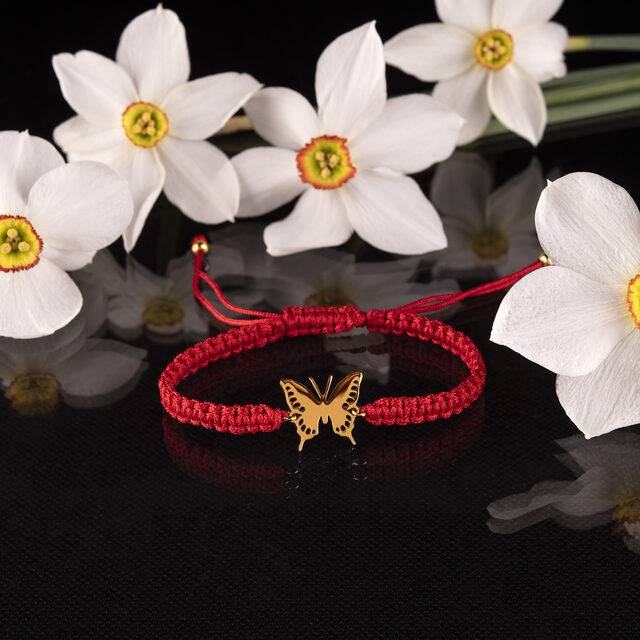 Bracelet butterfly swallowtail 1 – cord