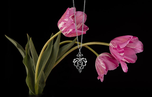 Pendant fuchsia