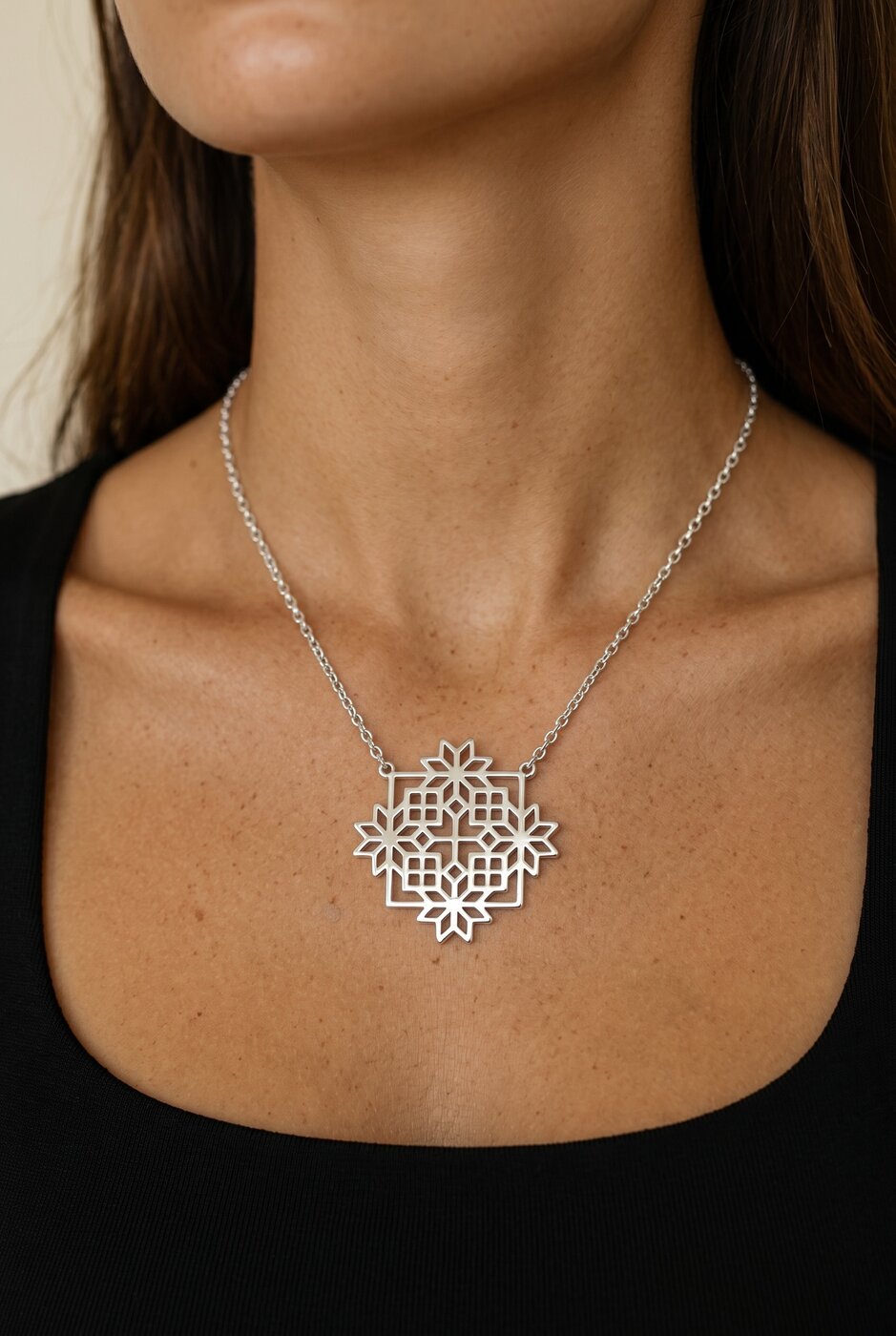 Necklace Novohrad – square 5
