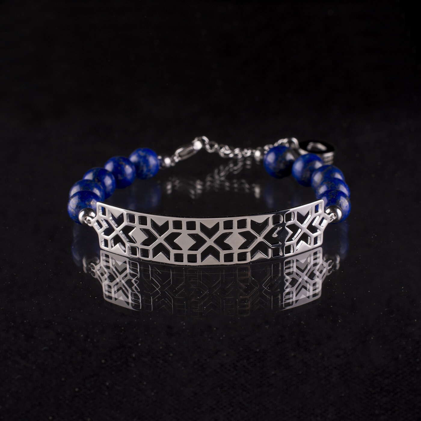 Náramok geometria 2 – lapis – dlhý