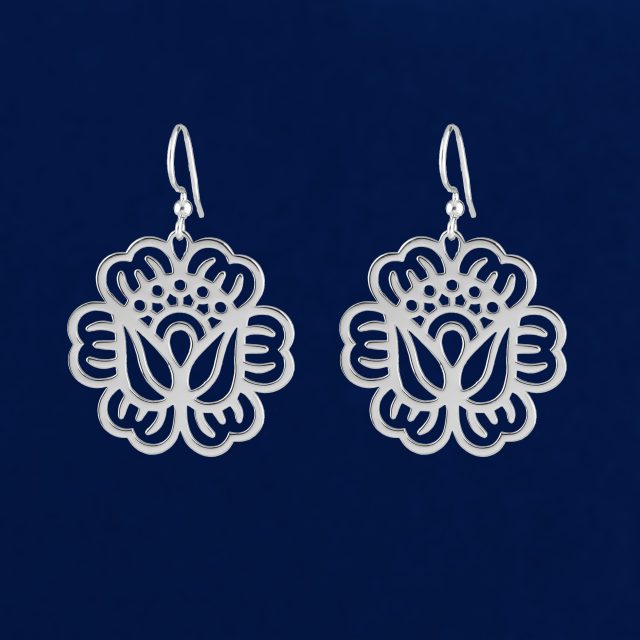 Earrings poppy - 1
