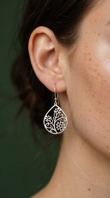 Earrings vajnory flowers – tear