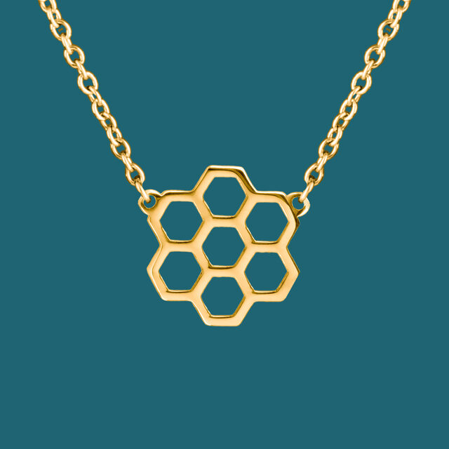 Necklace honeycomb 1