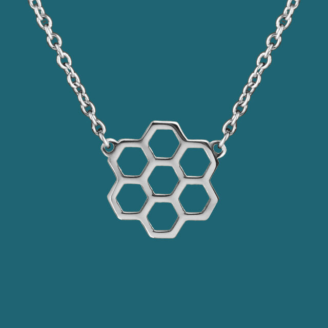 Necklace honeycomb 1