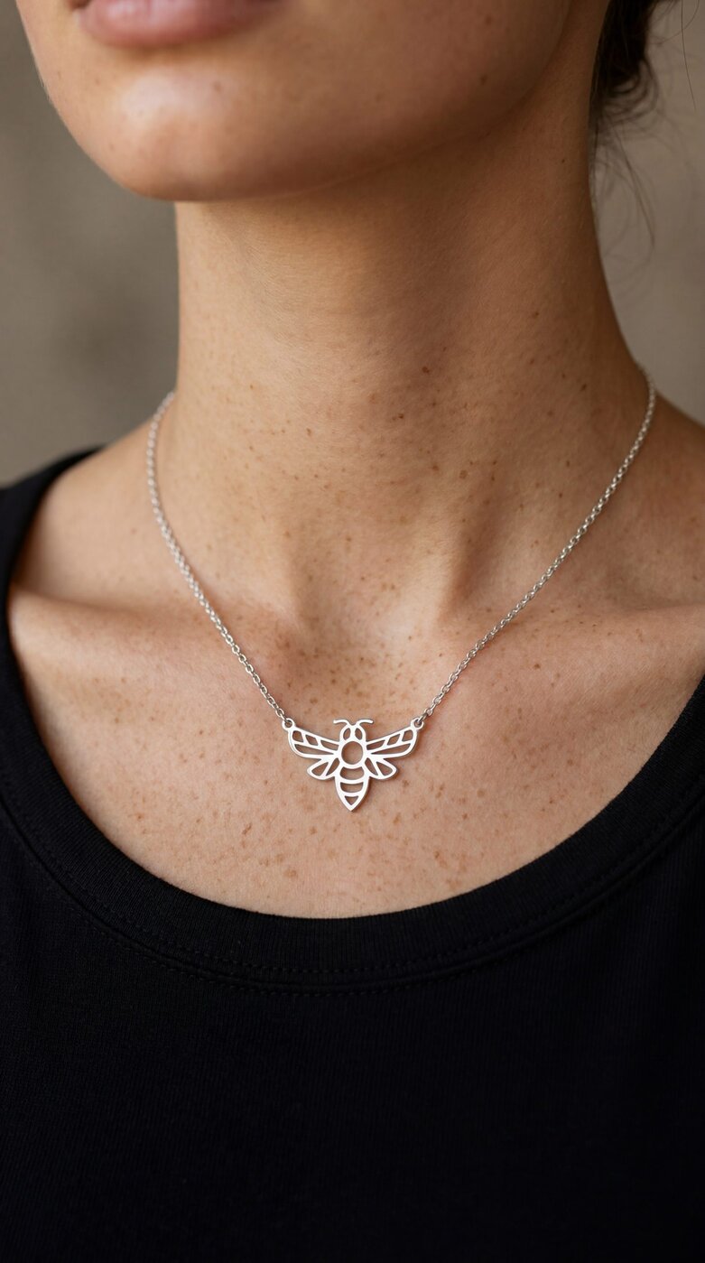 Necklace bee