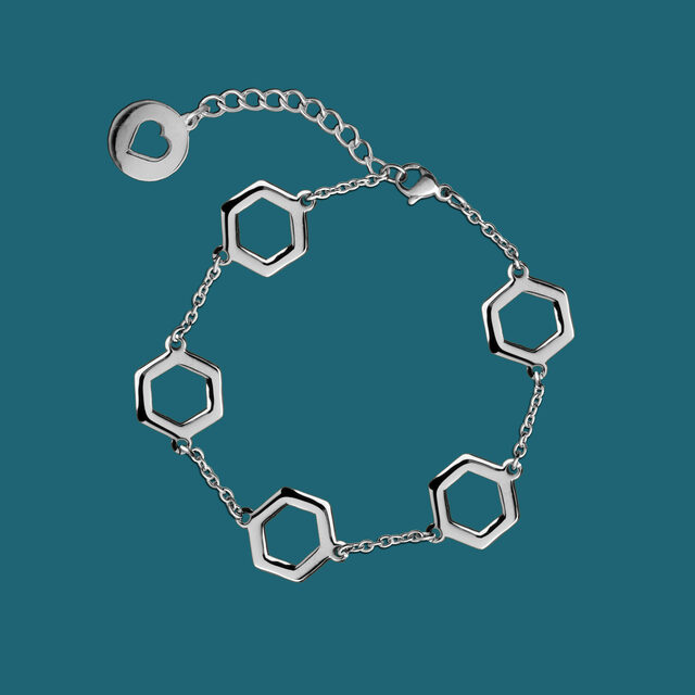 Bracelet honeycomb 4