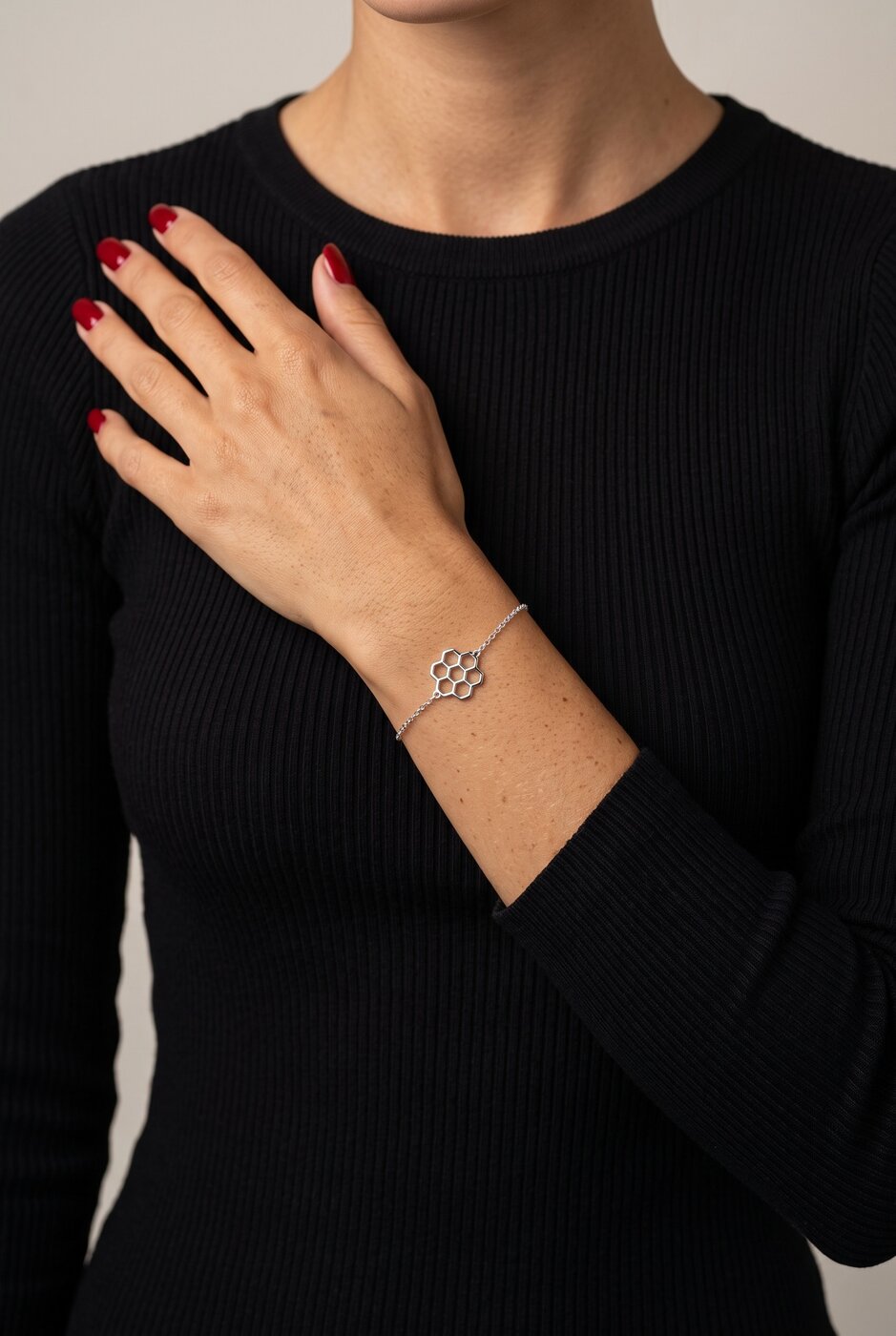 Bracelet honeycomb 1