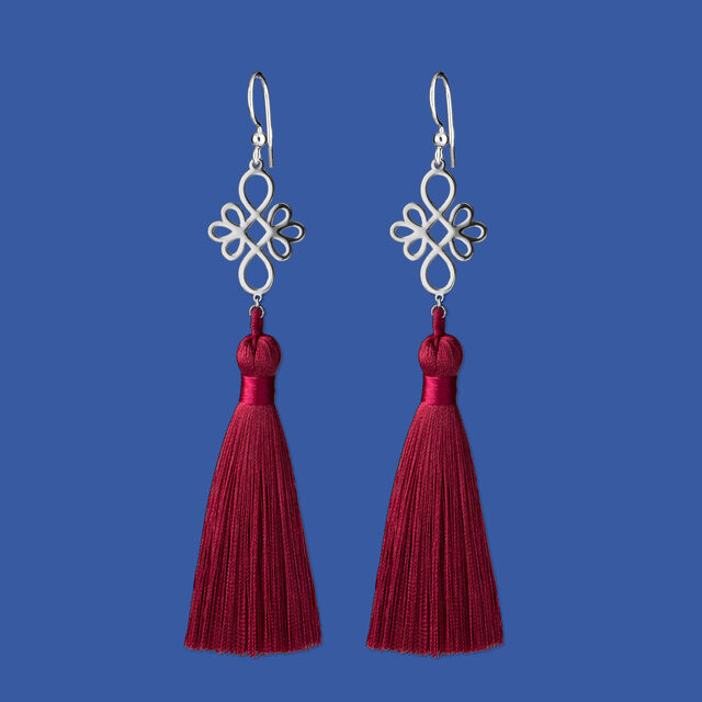 Earrings infinity 1 – tassels