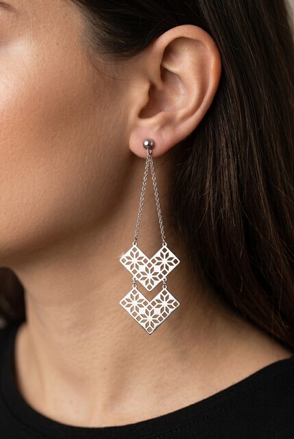 Earrings geometry – fan 2