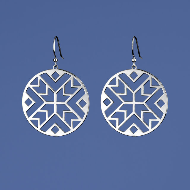 Earrings geometry – circle 1