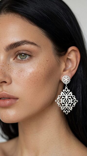 Earrings Trakovice 8 – ornament