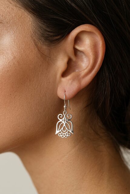 Earrings poppy 2