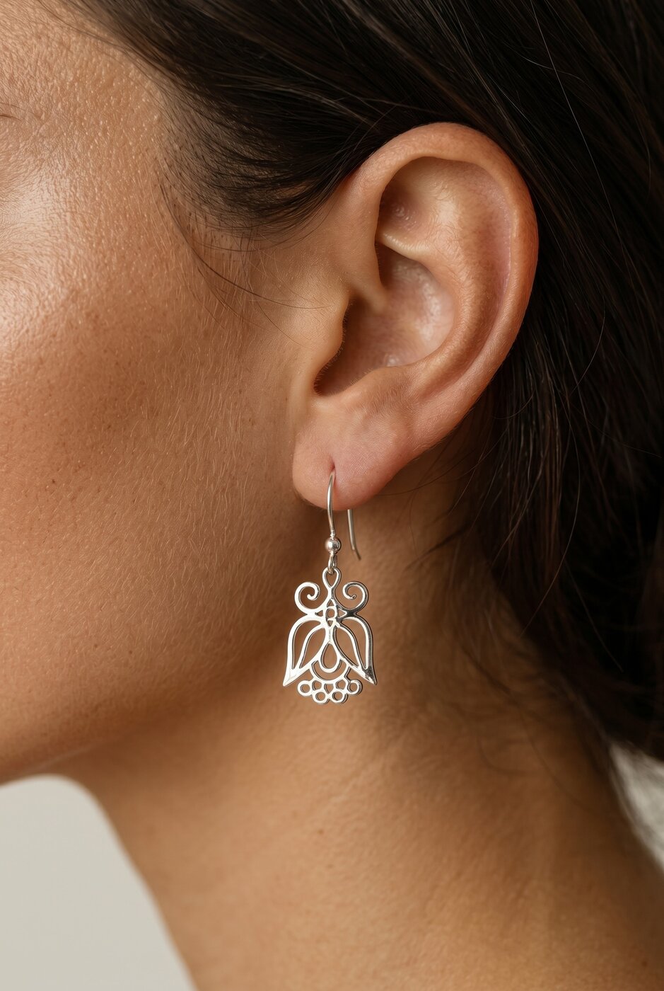 Earrings poppy 2