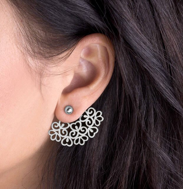 Ear Jackets lace - small fan 2