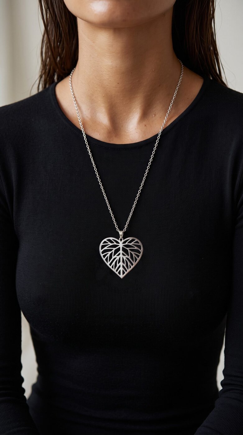 Pendant linden leaf