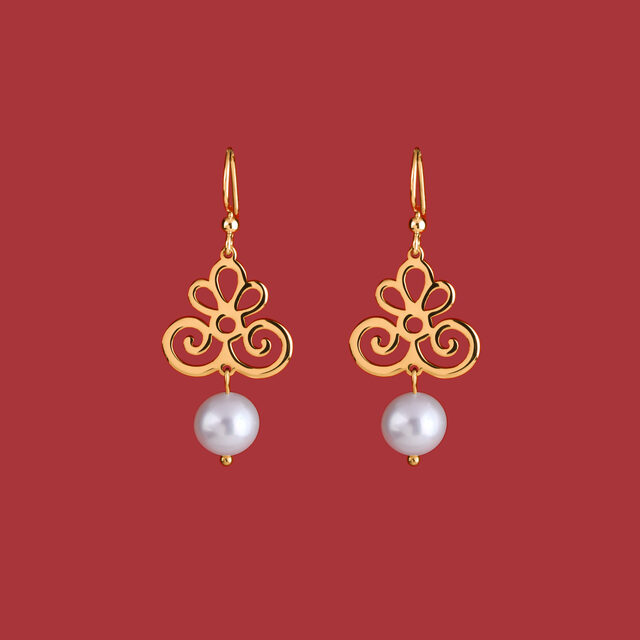 Náušnice Ornamentika – perla