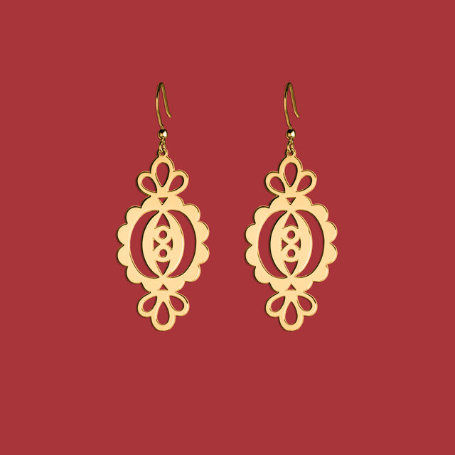 Earrings ornamentalistics – little apples