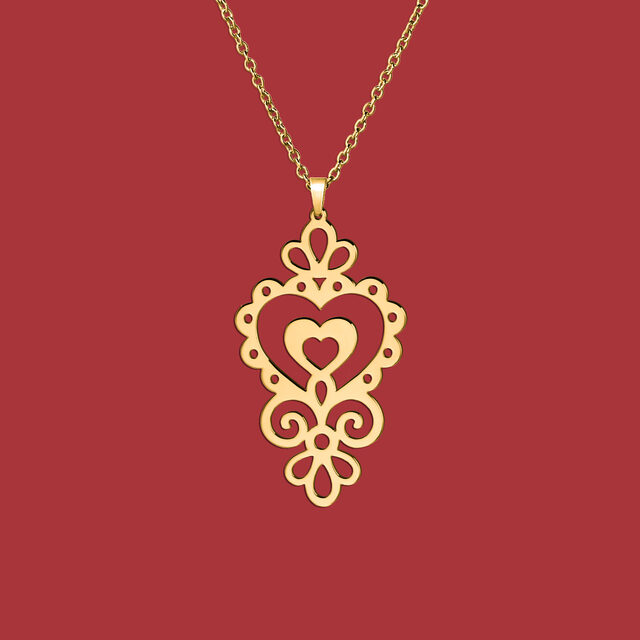 Pendant ornamentalistics – hearts 1