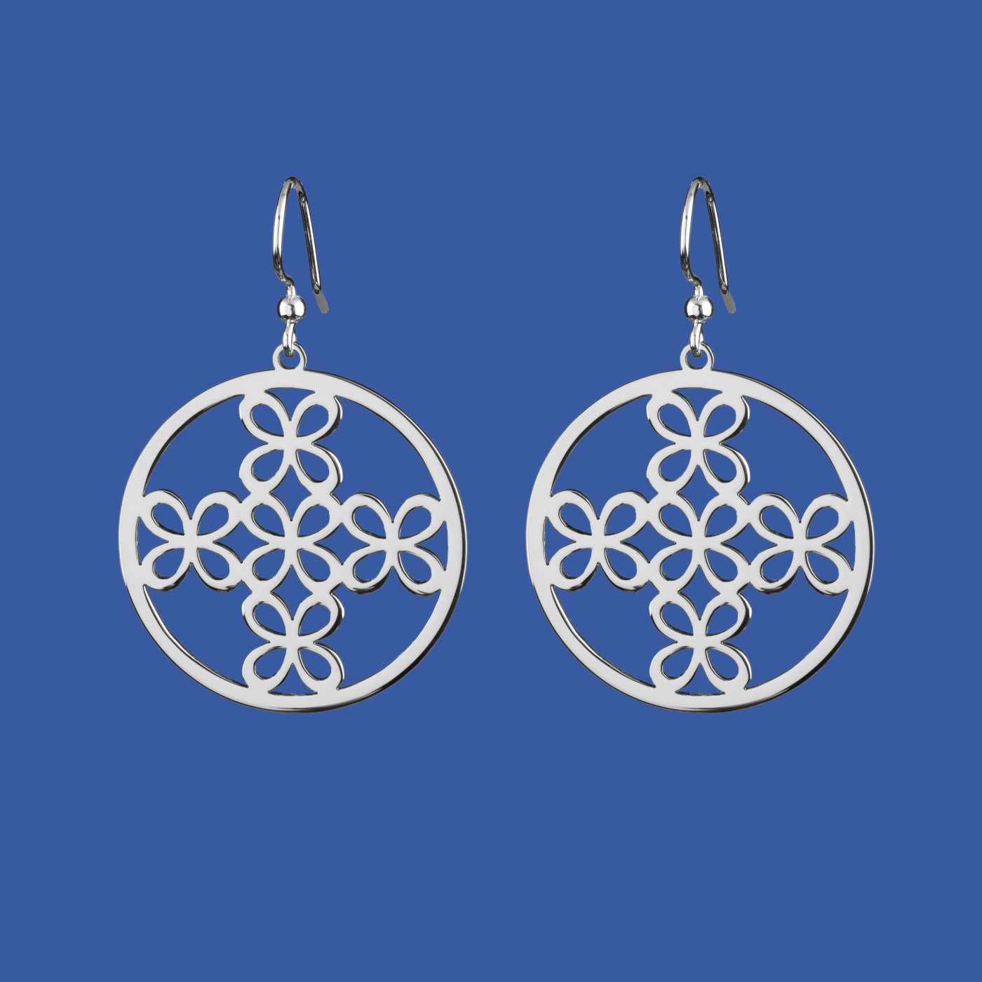 Earrings infinity - circle 1
