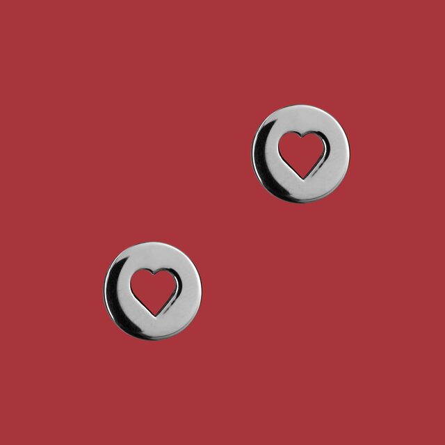 Studs small heart 1