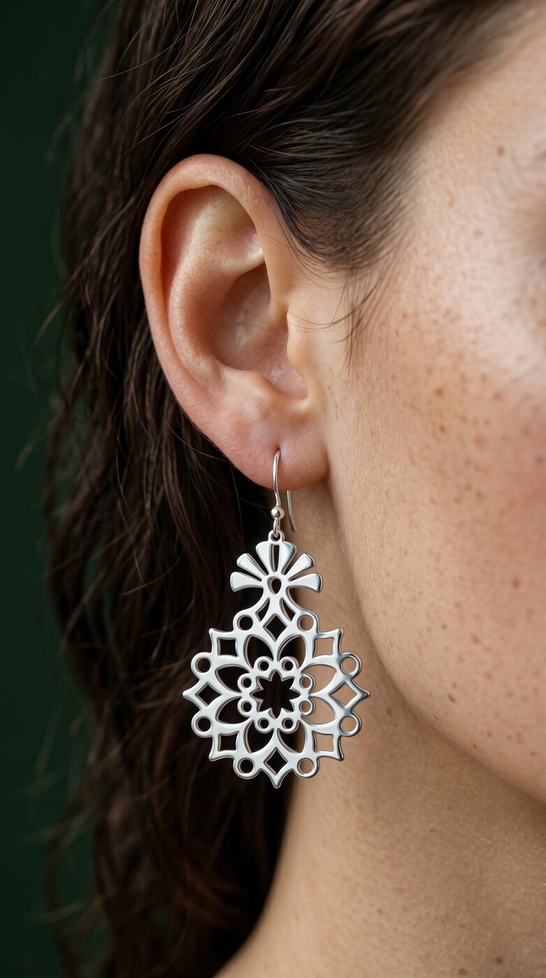Earrings Trakovice 11 – star