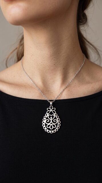 Pendant lace 5 – tear 2