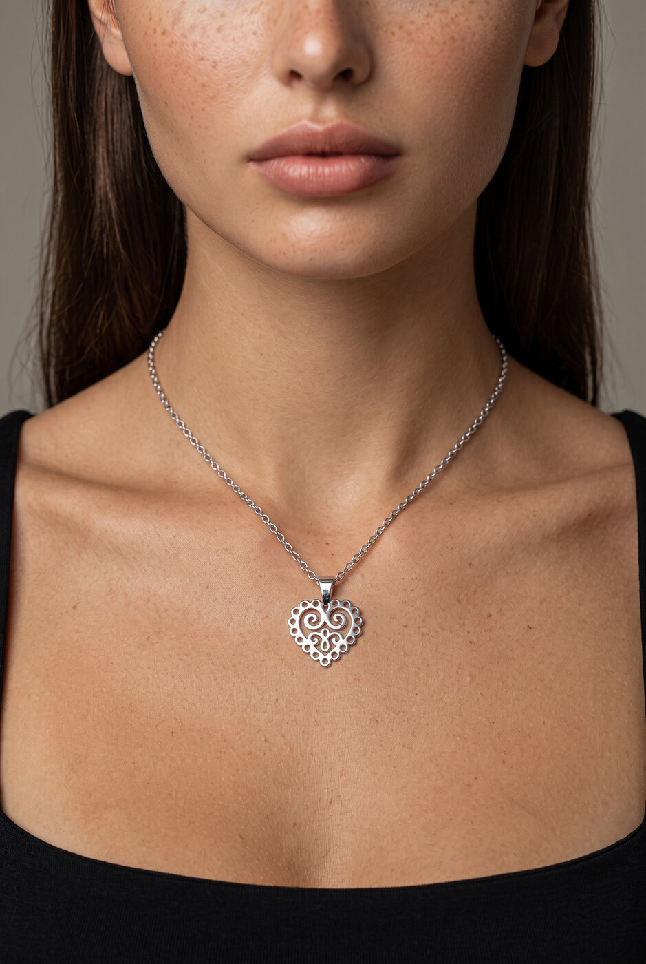 Pendant heart ornament mini