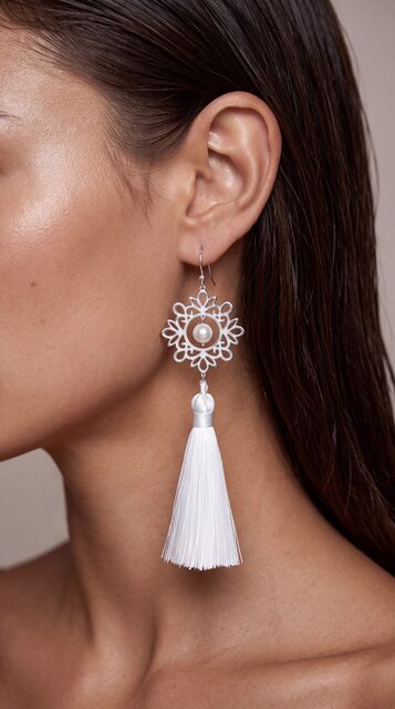 Earrings cifer ornament 3 – tassels