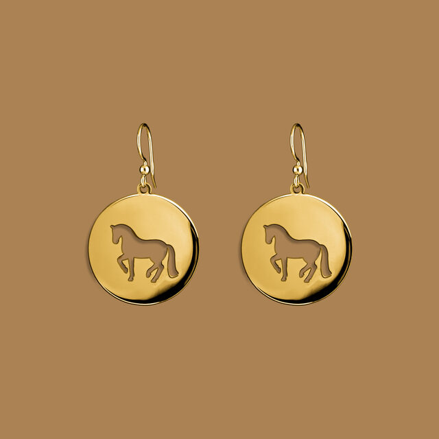 Earrings piaffe – mini circle