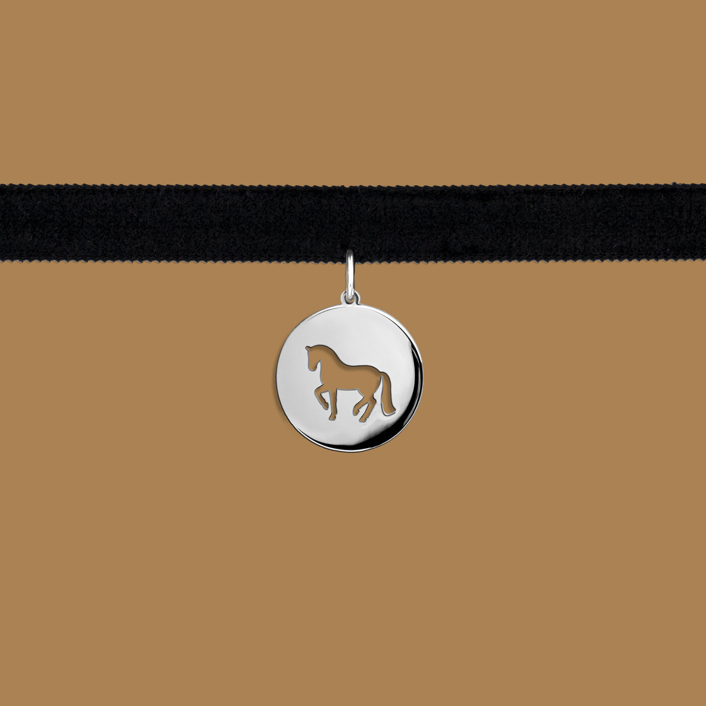 Náhrdelník choker kôň