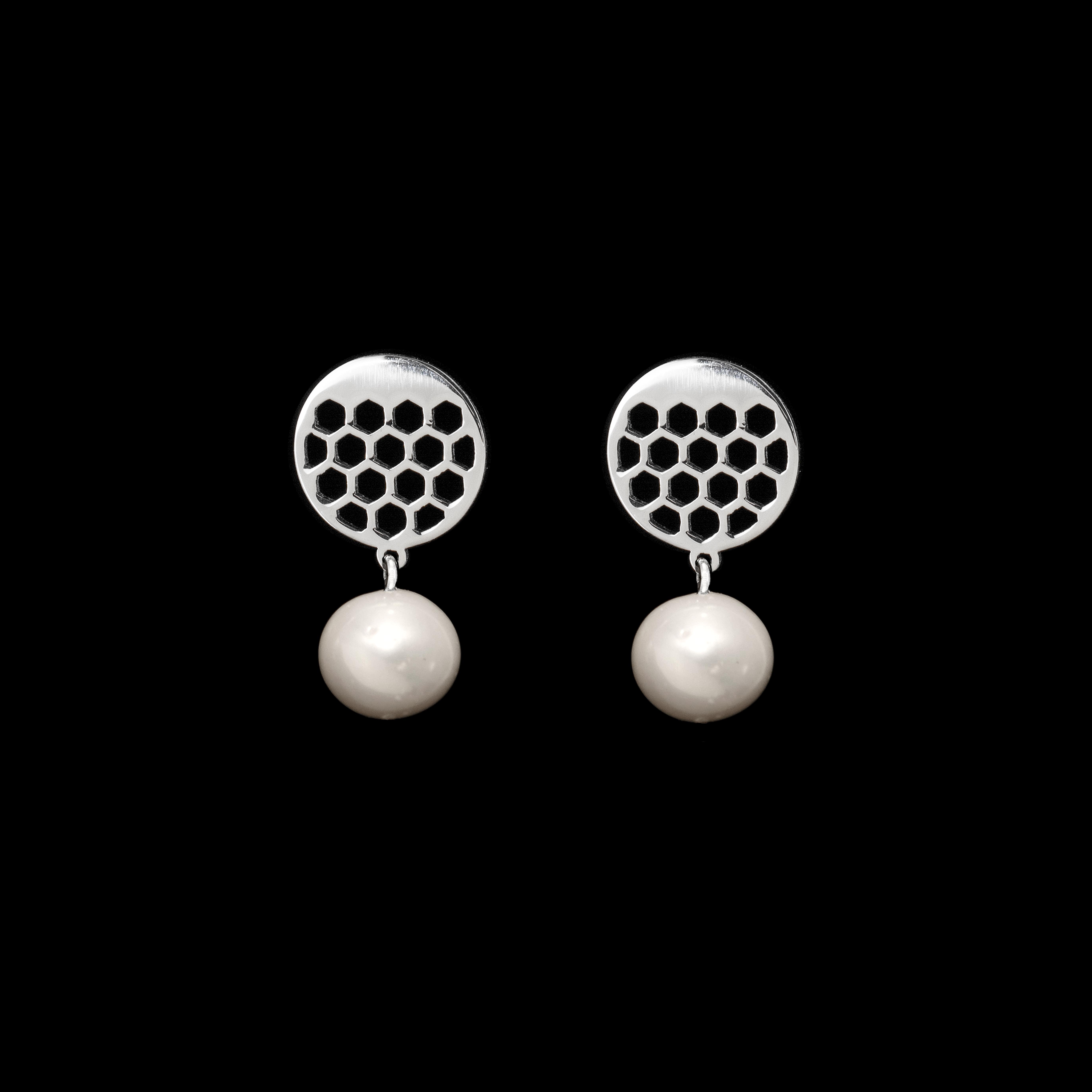 Napichovacie náušnice golf 6 - krátke