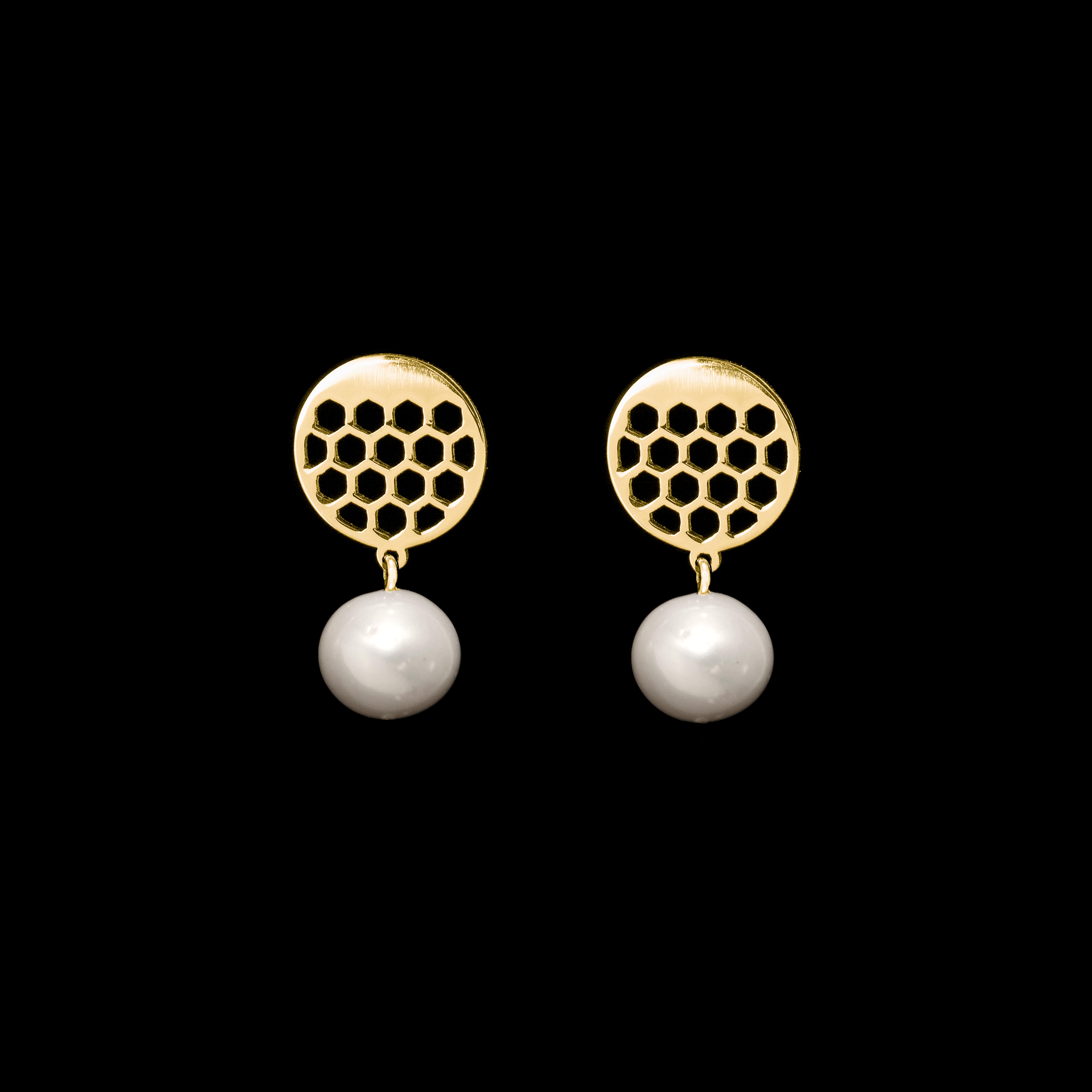 Napichovacie náušnice golf 6 - krátke