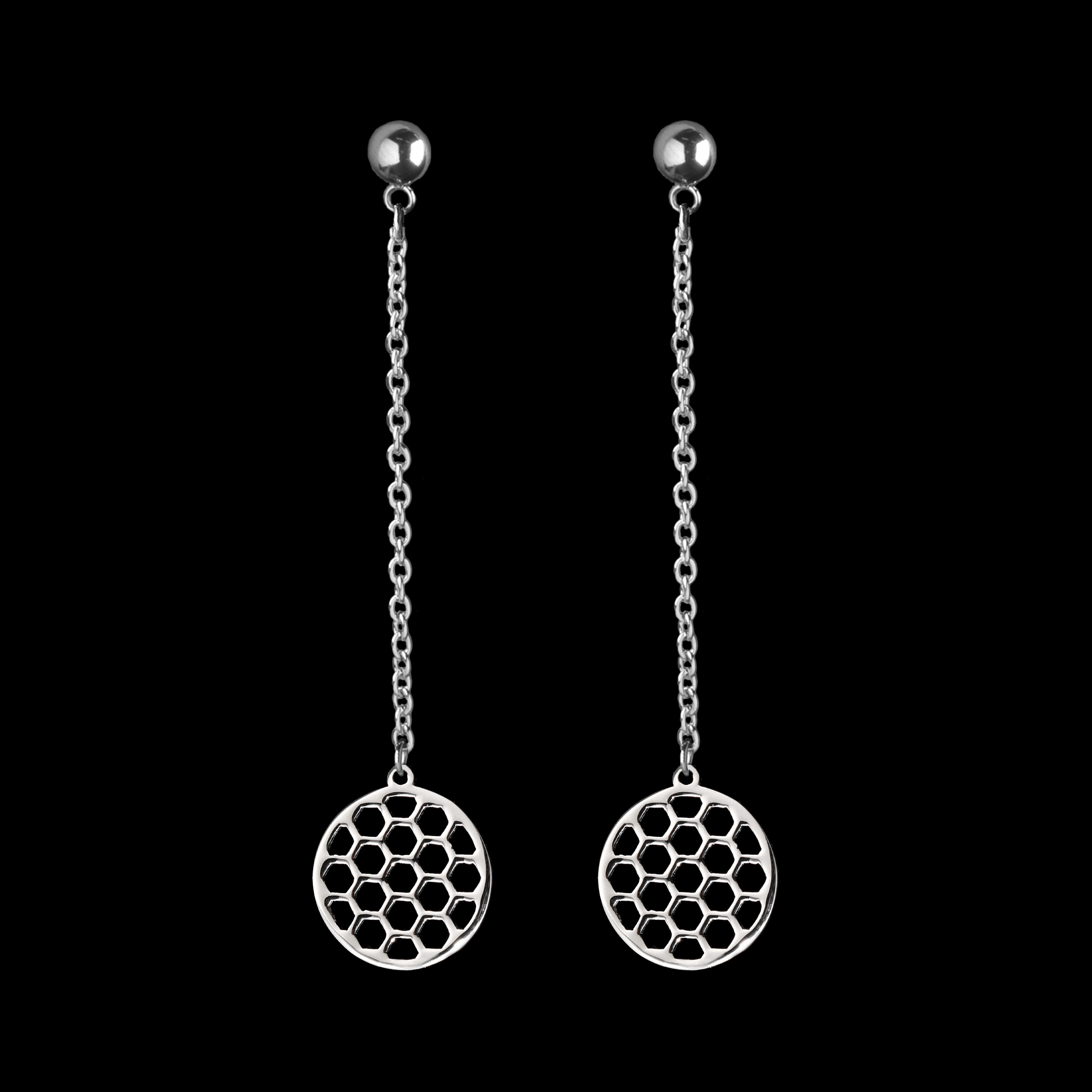 Náušnice golf 3 - dlhé