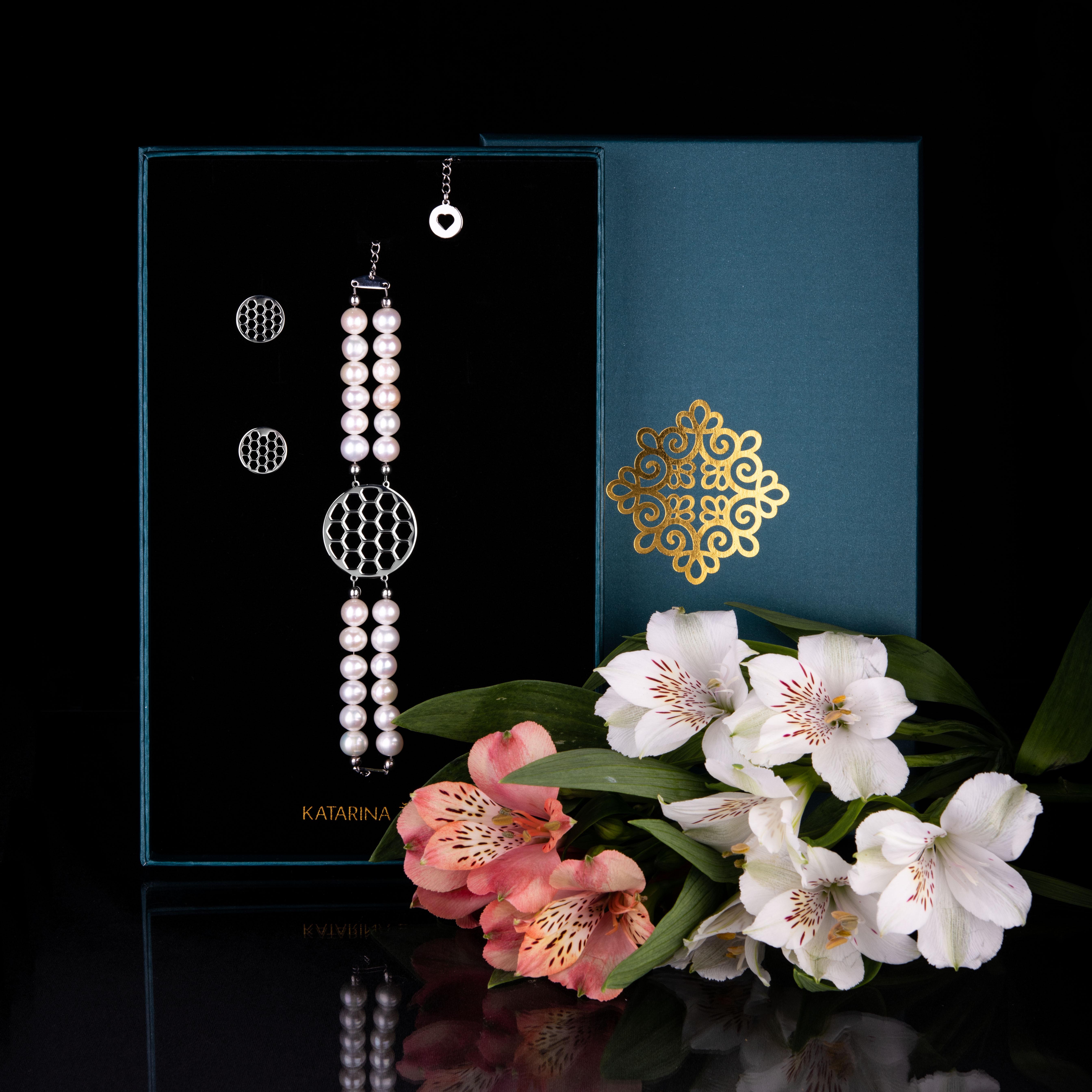 Napichovacie náušnice golf 3