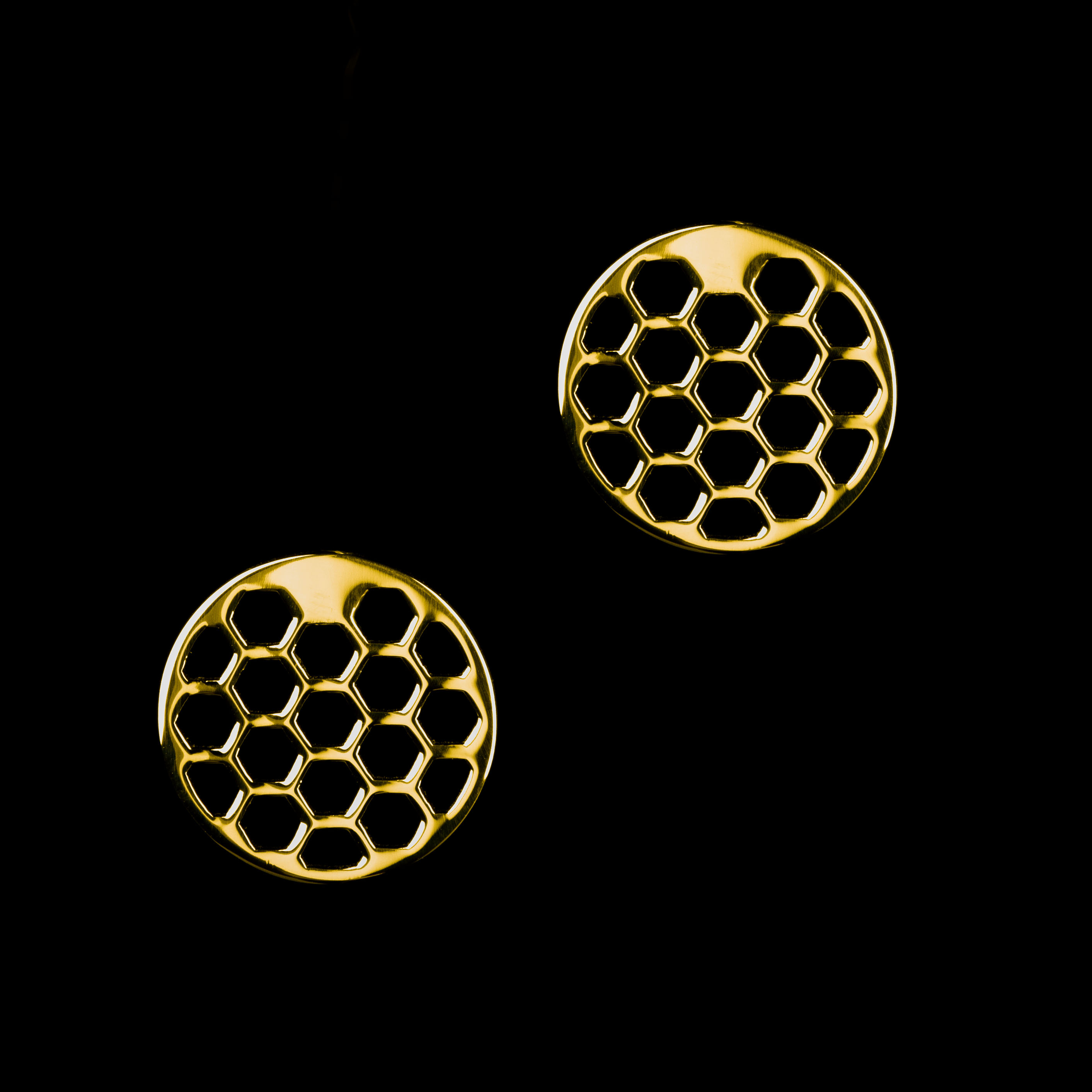 Napichovacie náušnice golf 3