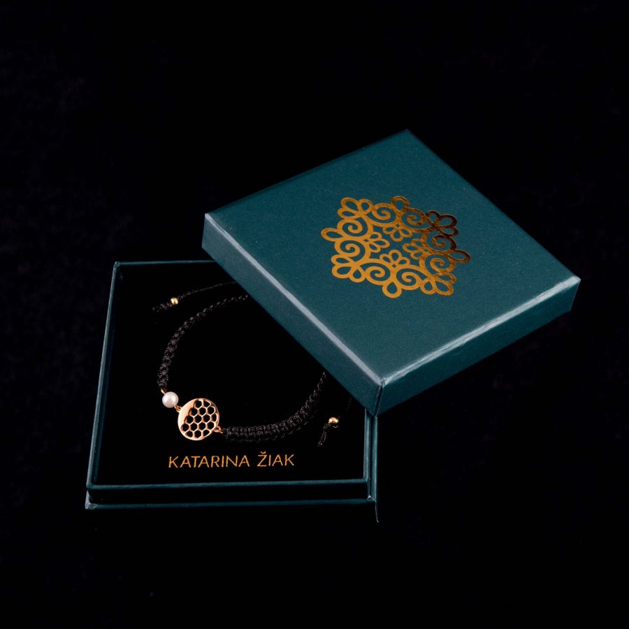 Náramok golf 4 + perla