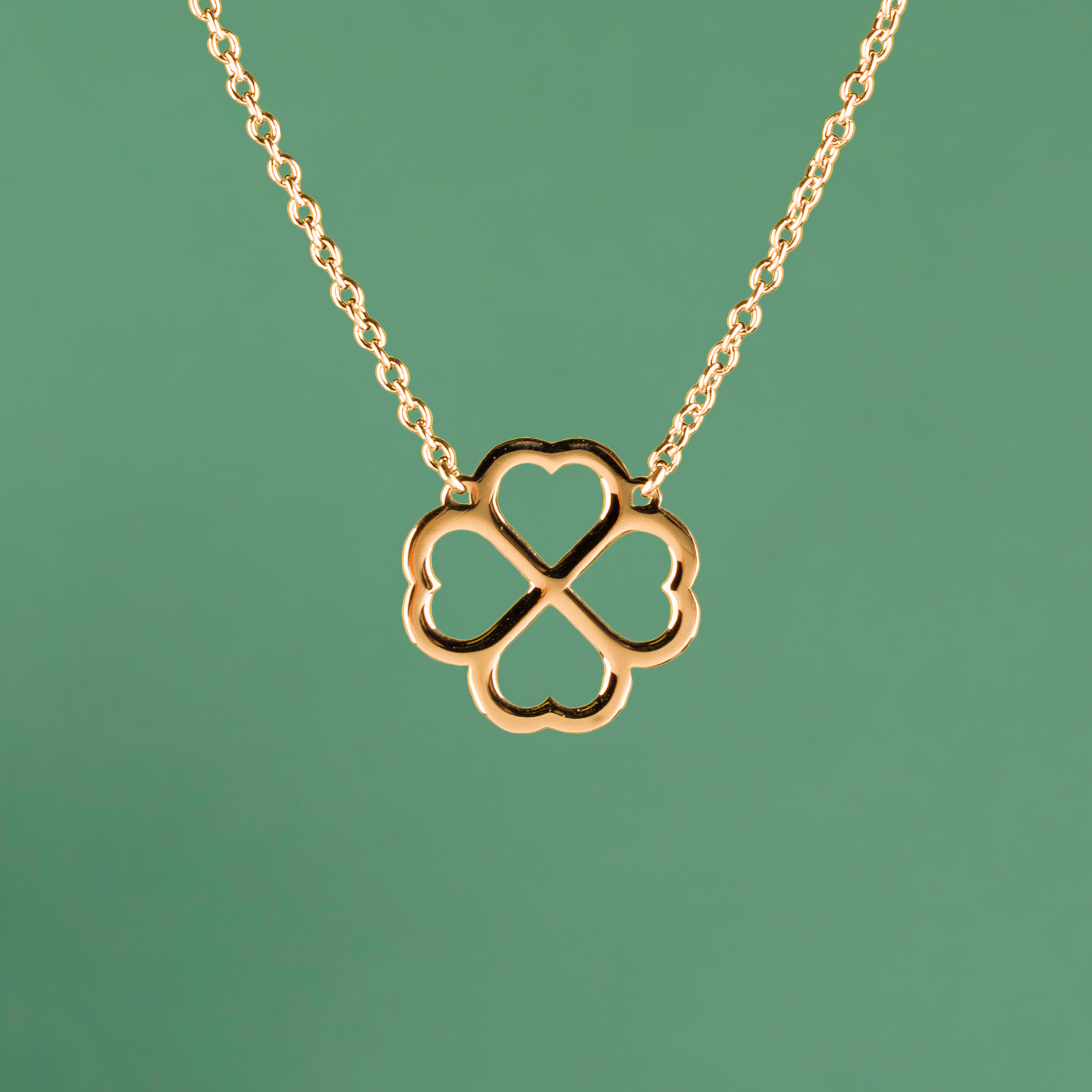 Náhrdelník štvorlístok