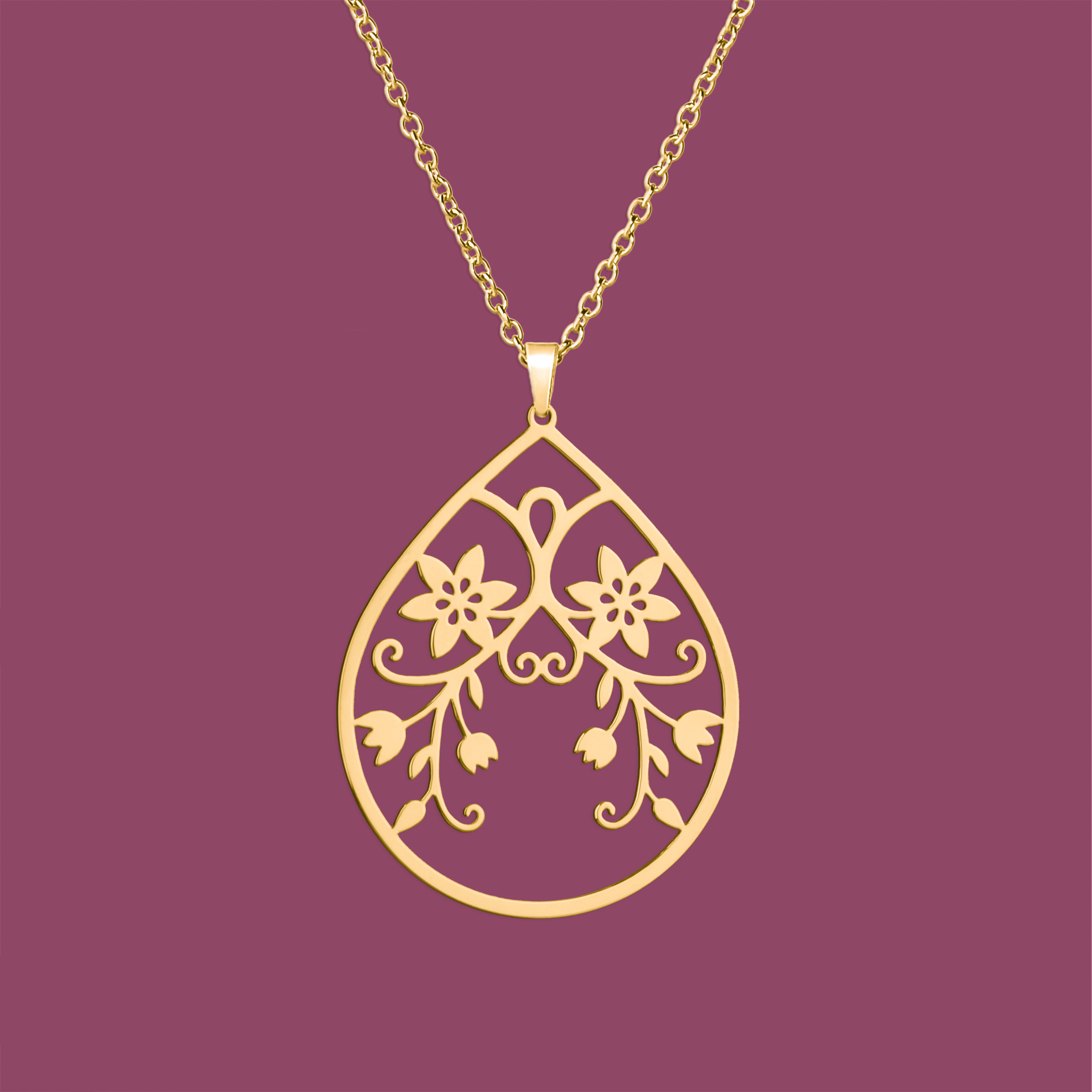 Prívesok klematis 3 - slza