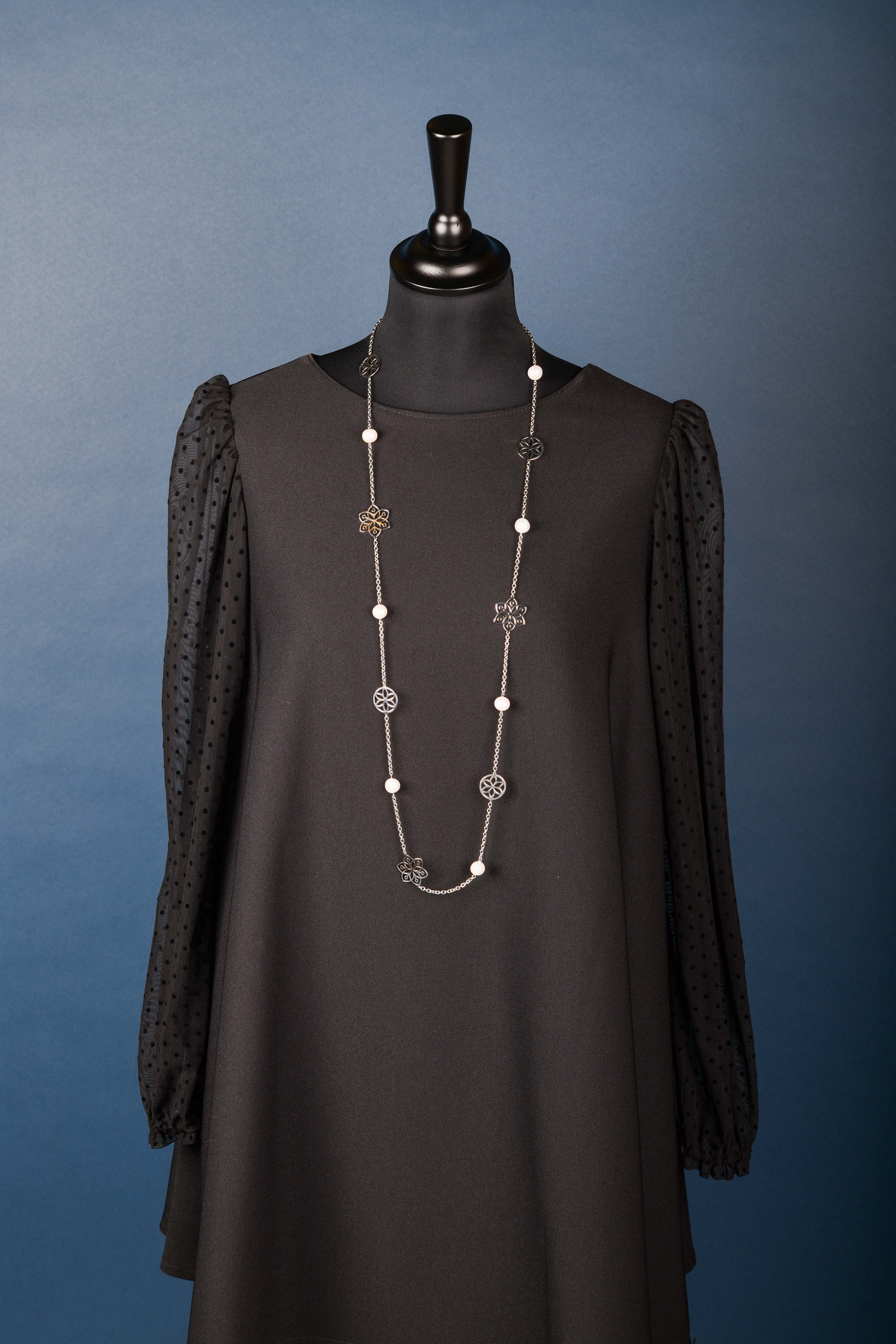 Retiazka kvet života -2 + perly